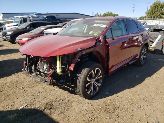 2016 LEXUS RX 450H BA 2T2BGMCA9GC001627
