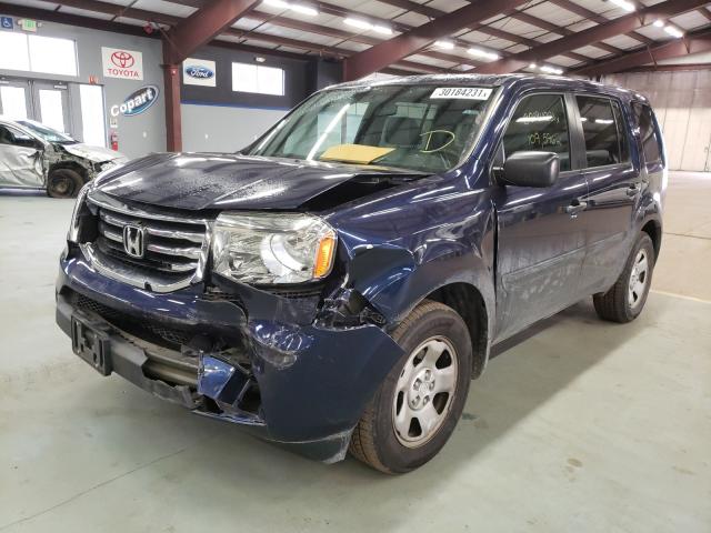 2014 HONDA PILOT LX 5FNYF4H2XEB038438