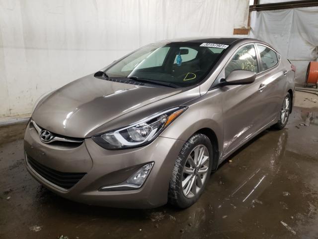 2014 HYUNDAI ELANTRA SE 5NPDH4AE5EH543642