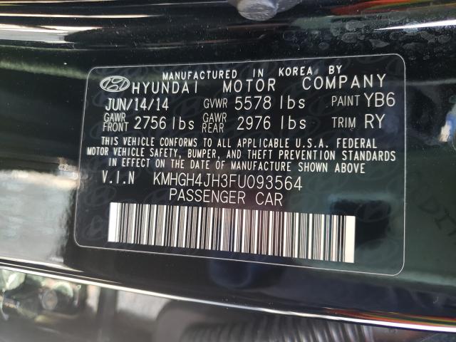 2015 HYUNDAI EQUUS SIGN KMHGH4JH3FU093564
