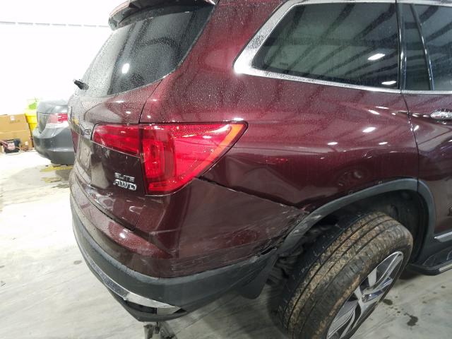 2016 HONDA PILOT ELIT 5FNYF6H00GB066827