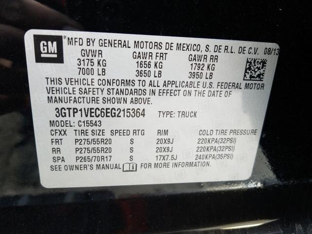 2014 GMC SIERRA C15 3GTP1VEC6EG215364
