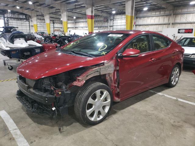 2012 HYUNDAI ELANTRA GL KMHDH4AEXCU277646
