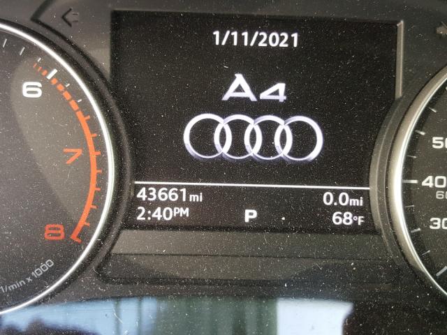 2017 AUDI A4 WAUGNAF42HN006068