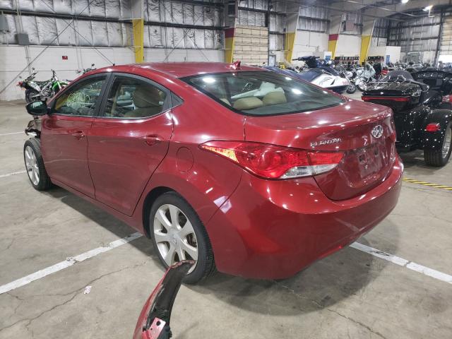 2012 HYUNDAI ELANTRA GL KMHDH4AEXCU277646