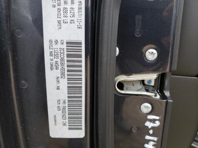 2019 CHRYSLER 300 S 2C3CCABG6KH559852
