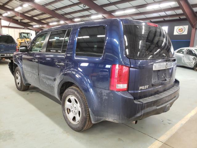 2014 HONDA PILOT LX 5FNYF4H2XEB038438