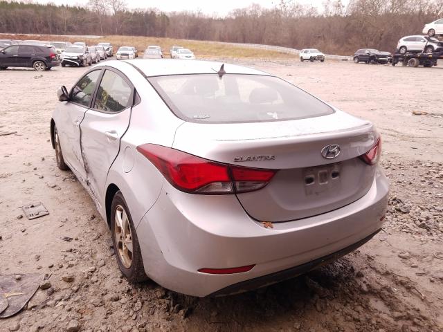 2014 HYUNDAI ELANTRA SE KMHDH4AE1EU172061