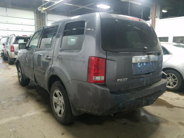2015 HONDA PILOT LX 5FNYF4H24FB027145