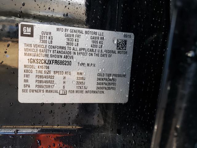 2015 GMC YUKON DENA 1GKS2CKJXFR686230