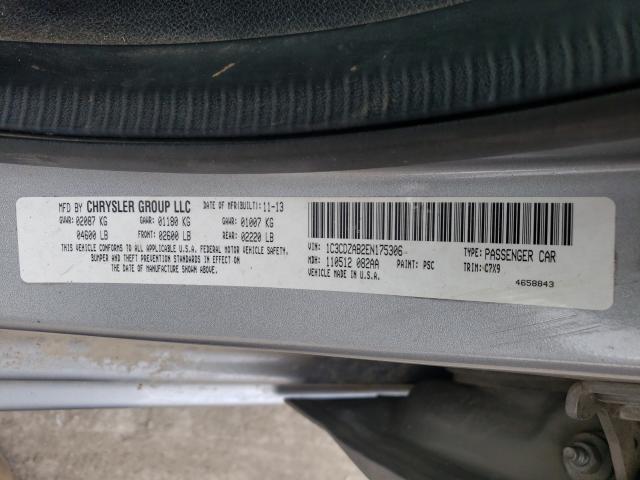 2014 DODGE AVENGER SE 1C3CDZAB2EN175306