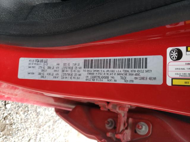2020 RAM 1500 REBEL 1C6SRFEM0LN245098