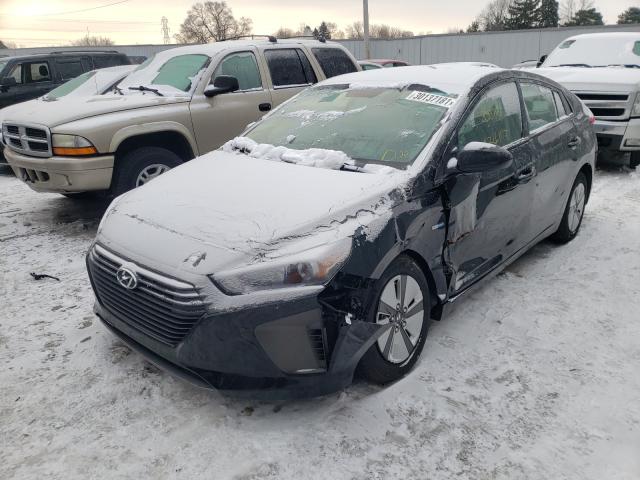 2019 HYUNDAI IONIQ BLUE KMHC65LCXKU175474