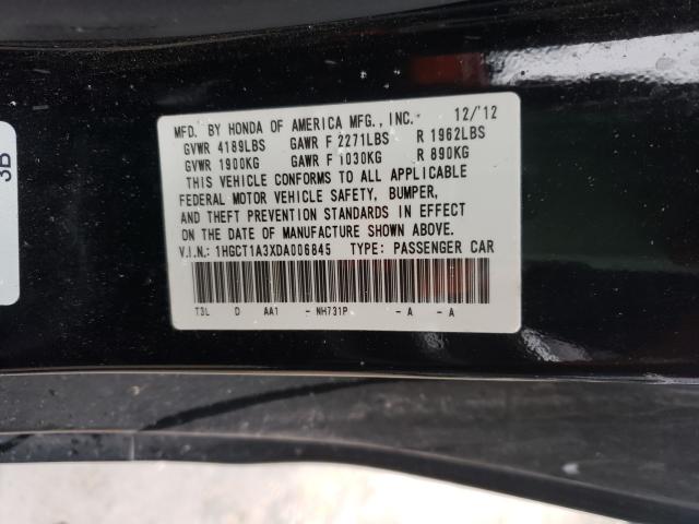 2013 HONDA ACCORD LX- 1HGCT1A3XDA006845