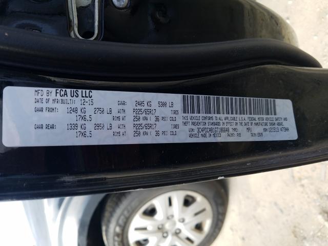 2016 DODGE JOURNEY SE 3C4PDCAB1GT186648