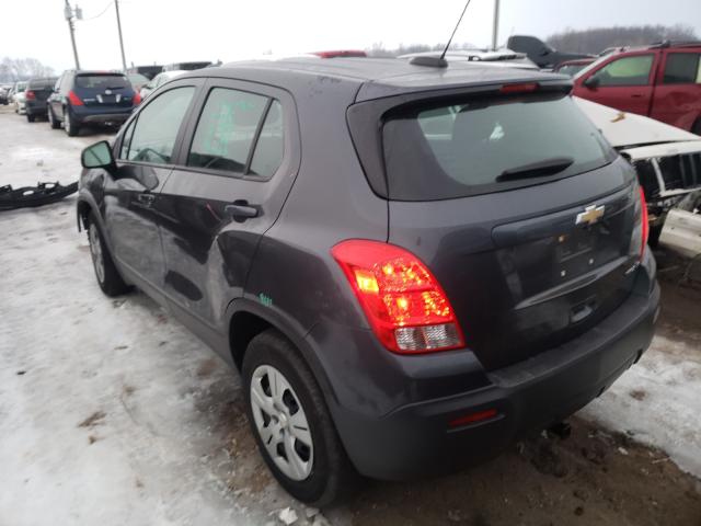 2016 CHEVROLET TRAX LS 3GNCJKSB1GL205691