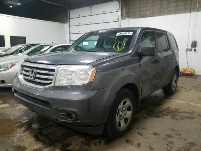 2015 HONDA PILOT LX 5FNYF4H24FB027145