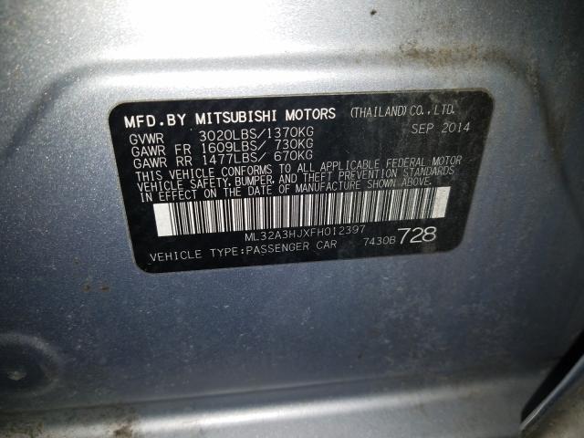 2015 MITSUBISHI MIRAGE DE ML32A3HJXFH012397