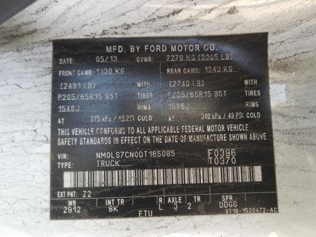 2013 FORD TRANSIT CO - NM0LS7CN0DT165085