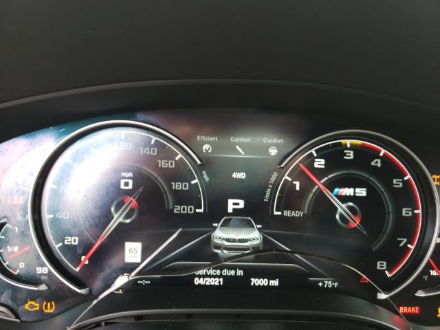 2019 BMW M5 WBSJF0C55KB447305