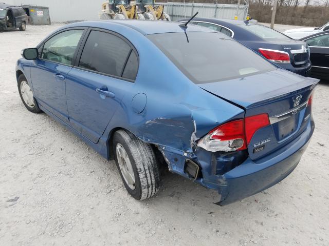 2010 HONDA CIVIC HYBR JHMFA3F24AS004977