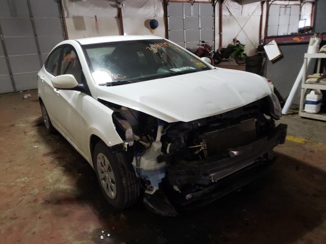 Salvage cars for sale from Copart Lyman, ME: 2016 Hyundai Accent SE