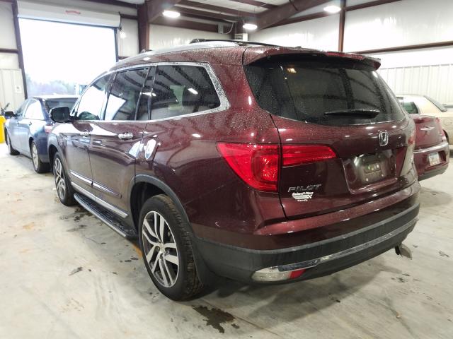 2016 HONDA PILOT ELIT 5FNYF6H00GB066827