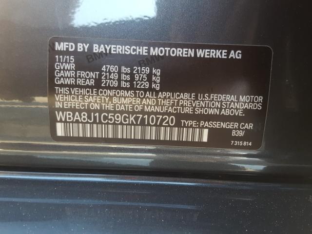2016 BMW 328 D XDRI WBA8J1C59GK710720