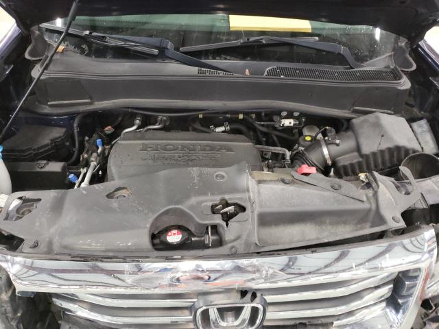 2014 HONDA PILOT LX 5FNYF4H2XEB038438