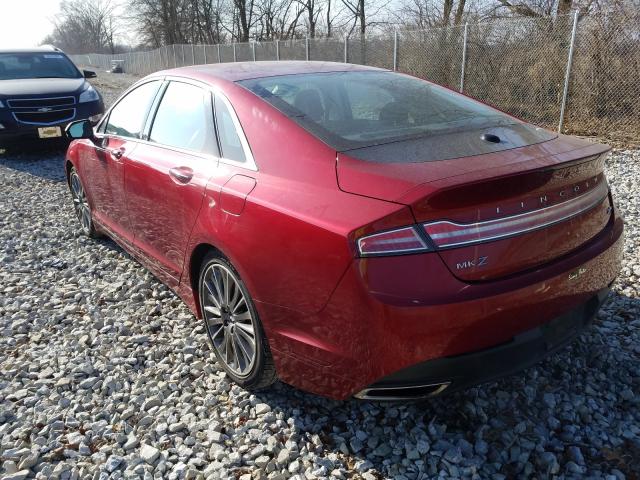 2014 LINCOLN MKZ HYBRID 3LN6L2LU2ER805321
