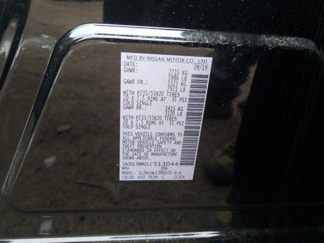 2020 INFINITI QX60 LUXE 5N1DL0MM2LC513044