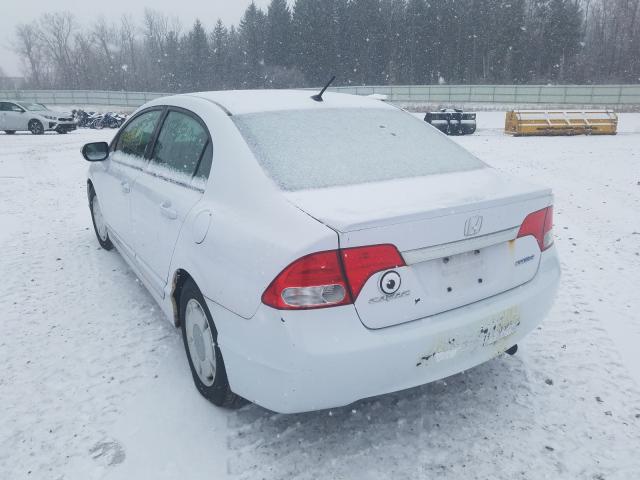 2010 HONDA CIVIC HYBR JHMFA3F23AS006218