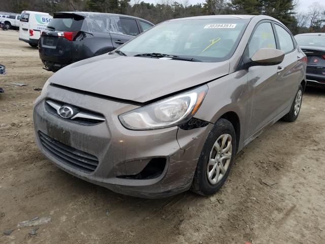 2013 HYUNDAI ACCENT KMHCT4AE3DU280464