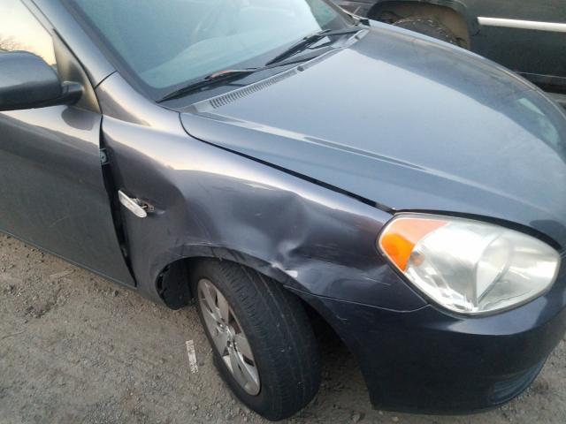 2010 HYUNDAI ACCENT BLU KMHCM3AC5AU160814