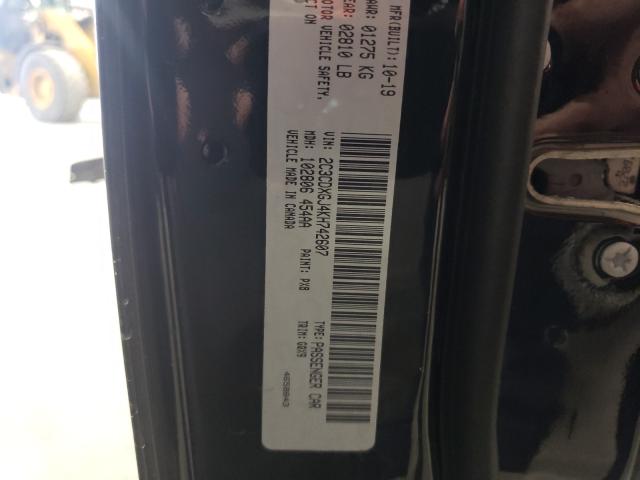 2019 DODGE CHARGER SC 2C3CDXGJ4KH742607
