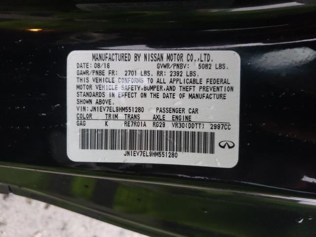 2017 INFINITI Q60 PREMIU JN1EV7EL9HM551280