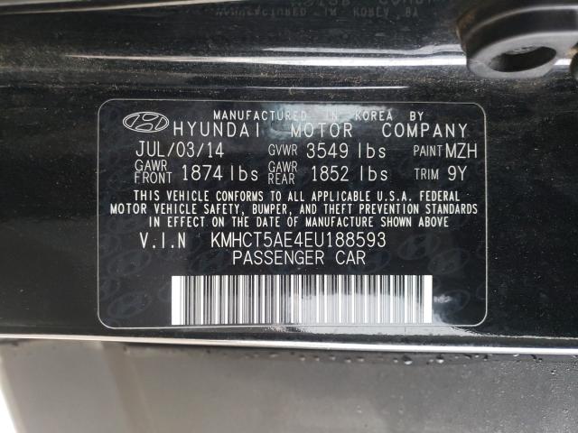 2014 HYUNDAI ACCENT GLS - KMHCT5AE4EU188593