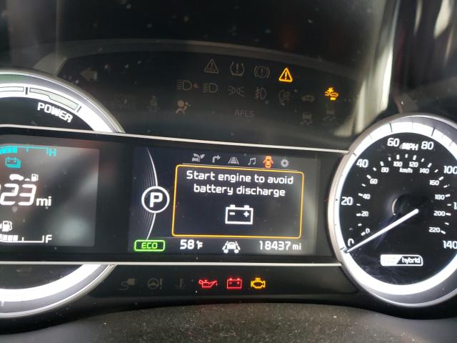 2019 KIA NIRO TOURI KNDCE3LC3K5304676