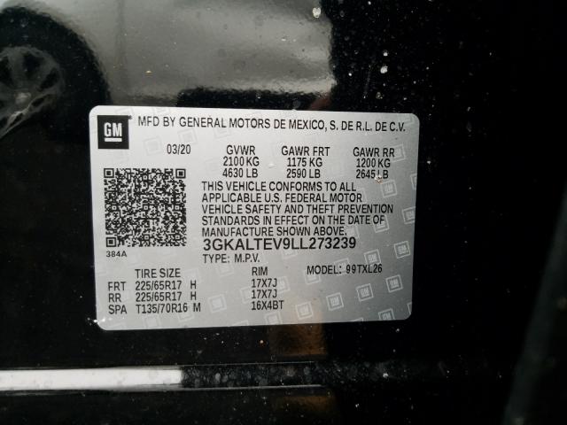 2020 GMC TERRAIN SL 3GKALTEV9LL273239
