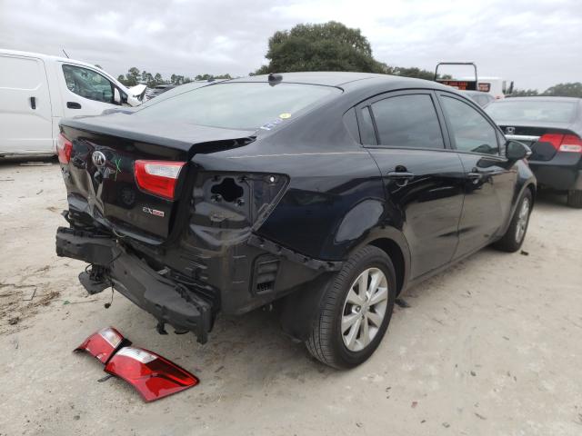 2014 KIA RIO EX KNADN4A38E6396697