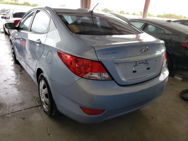 2014 HYUNDAI ACCENT GLS KMHCT4AE6EU621387