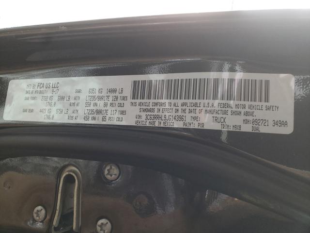 2018 RAM 3500 SLT 3C63RRHL9JG143961
