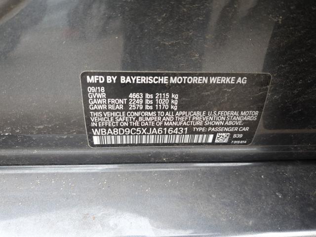 2018 BMW 330 XI WBA8D9C5XJA616431