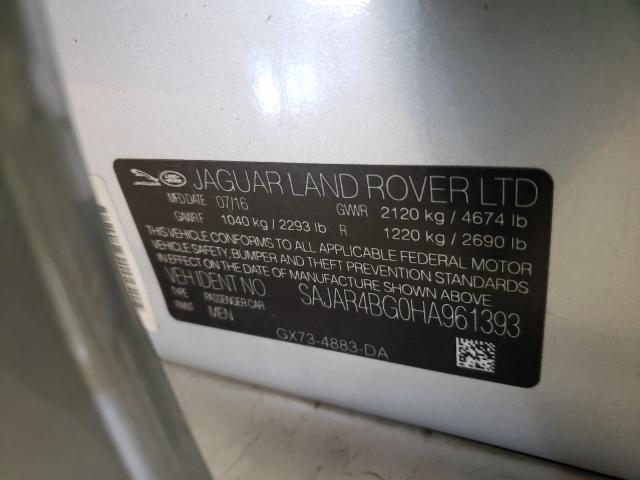 2017 JAGUAR XE SAJAR4BG0HA961393