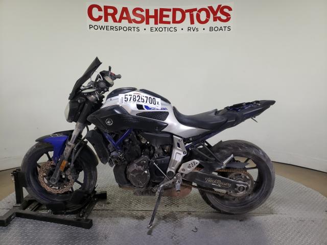 2016 YAMAHA FZ07 JYARM06E4GA008505