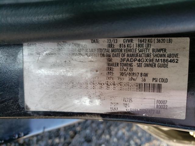 2014 FORD FIESTA ST 3FADP4GX9EM186462