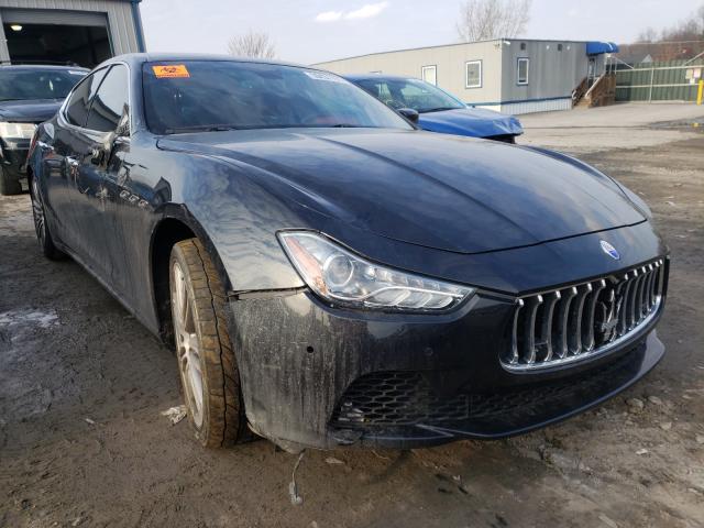 Salvage cars for sale at Duryea, PA auction: 2014 Maserati Ghibli S