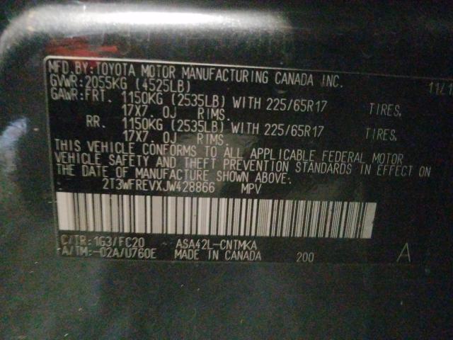 2018 TOYOTA RAV4 ADVEN 2T3WFREVXJW428866