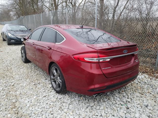 2017 FORD FUSION SPO 3FA6P0VP1HR180392
