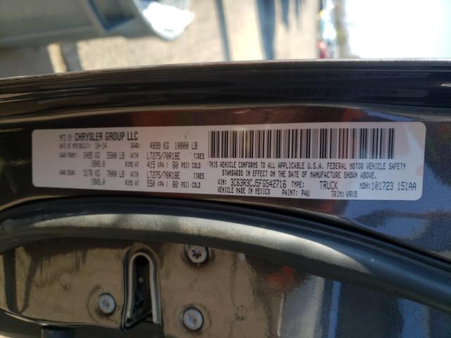 2015 RAM 3500 ST 3C63R3CJ5FG542716